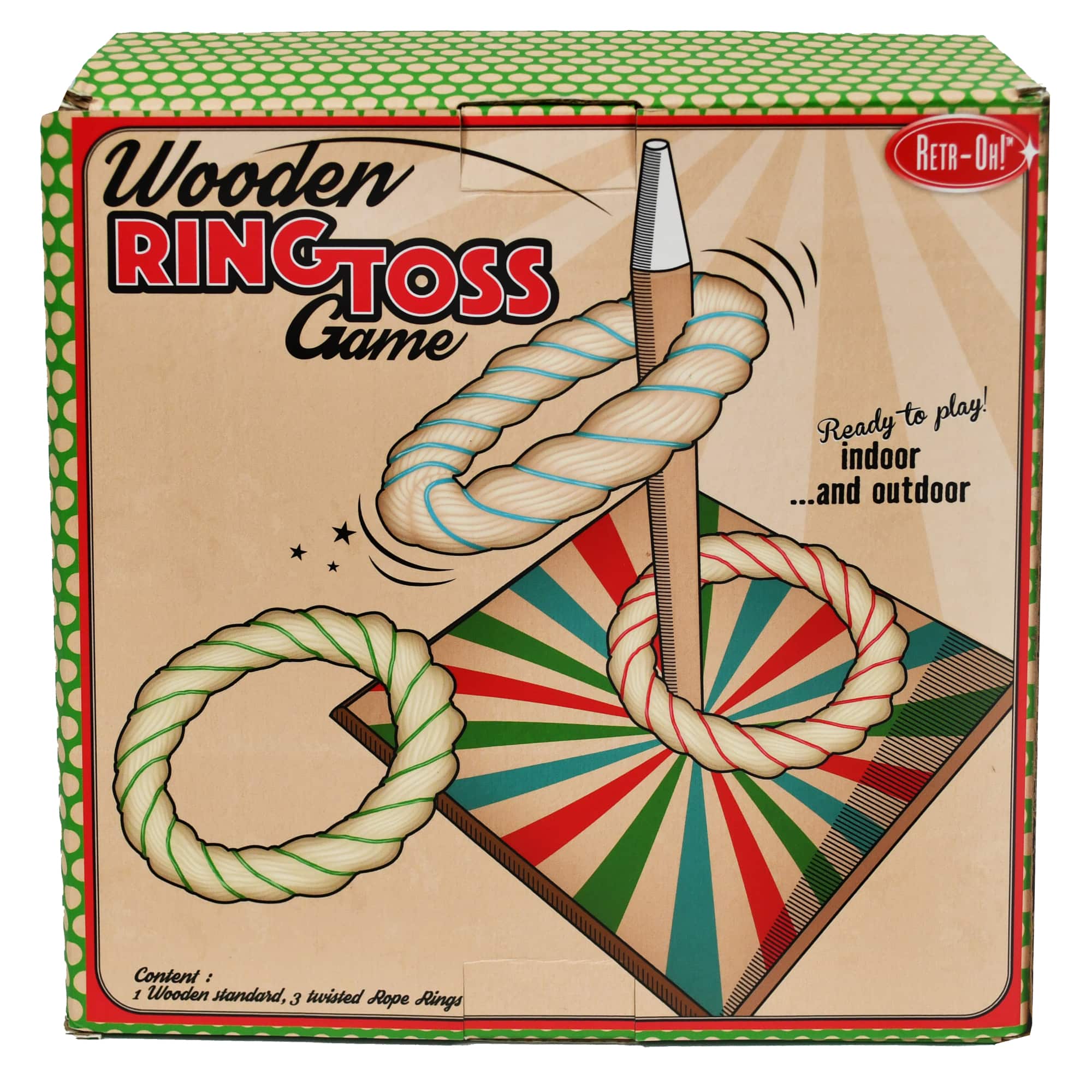 Fun2Give® Retr-Oh!™ Ring Toss Game